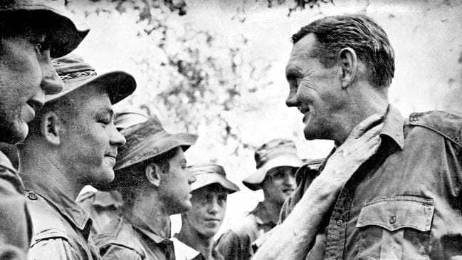 PM John Gorton in Vietnam, 1968. Picture: supplied