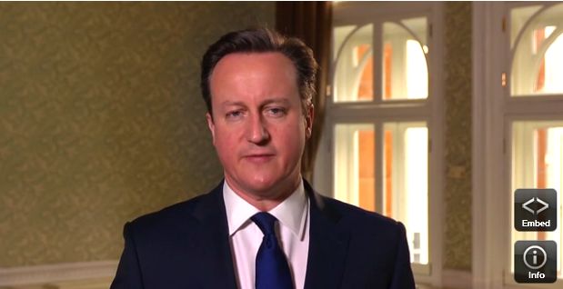 David Cameron British PM